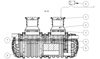 Sepko Oljeavskiljare 15 l/s, sandfång 1500L