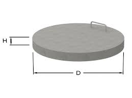 Lock betong 750/600mm handtag