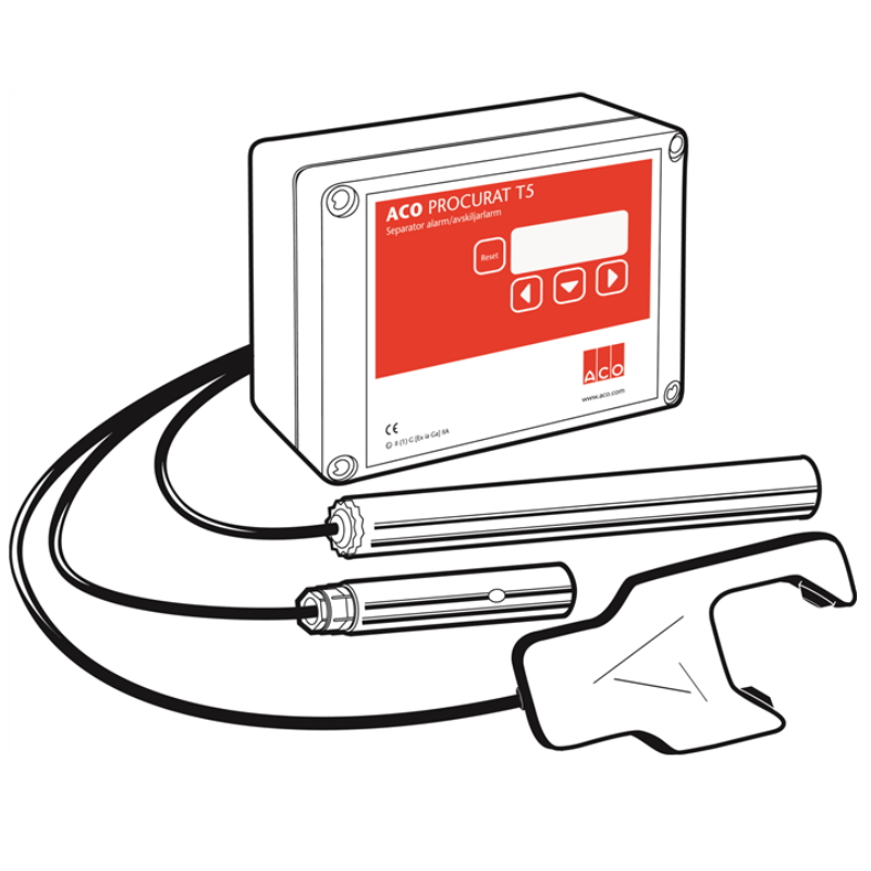 ACO PROCURAT T5-3 NIVÅLARM, SLAM- DÄMN.LARM