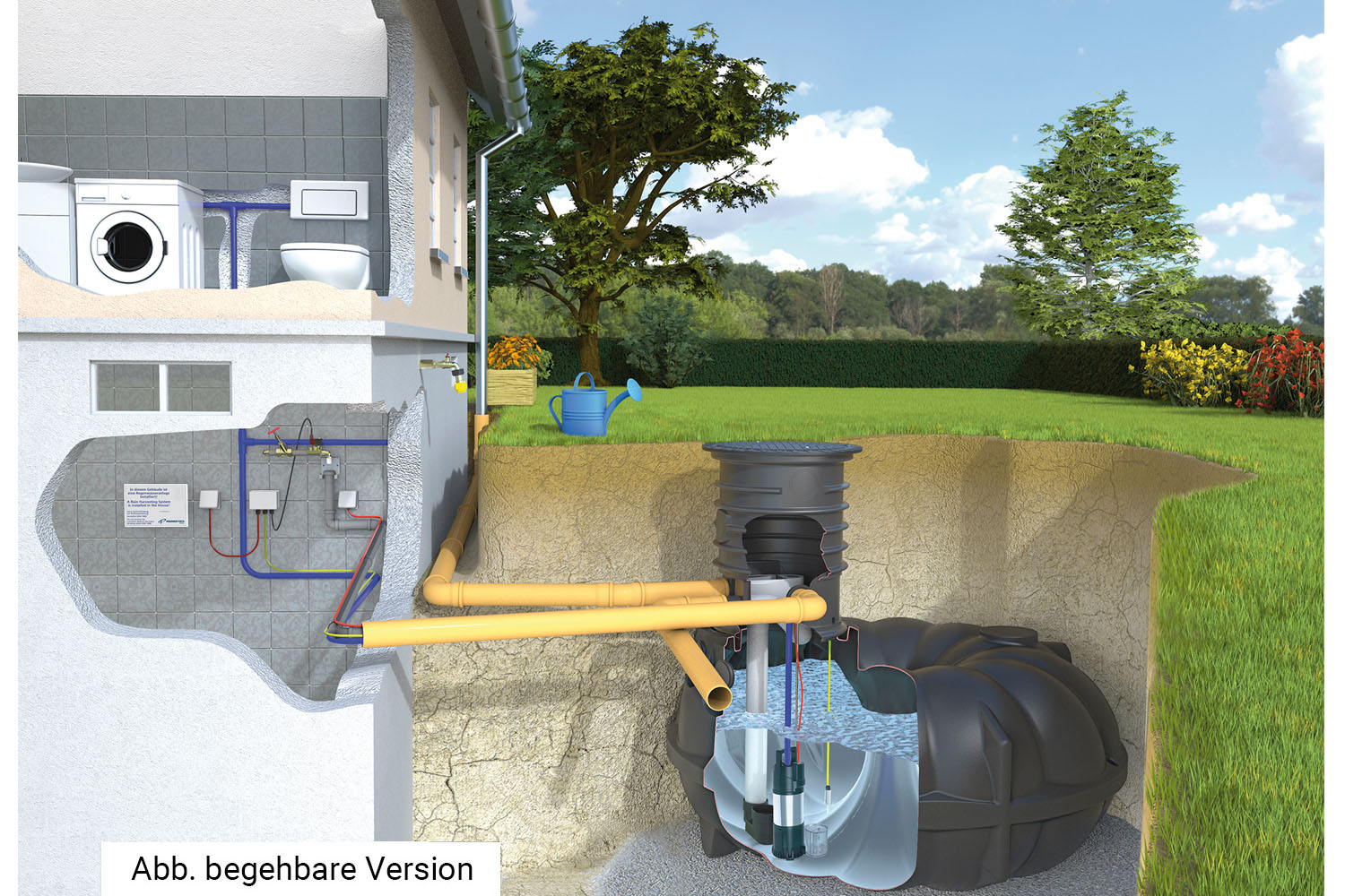 NEO Diver 3000 regnvattentank, hämtpris