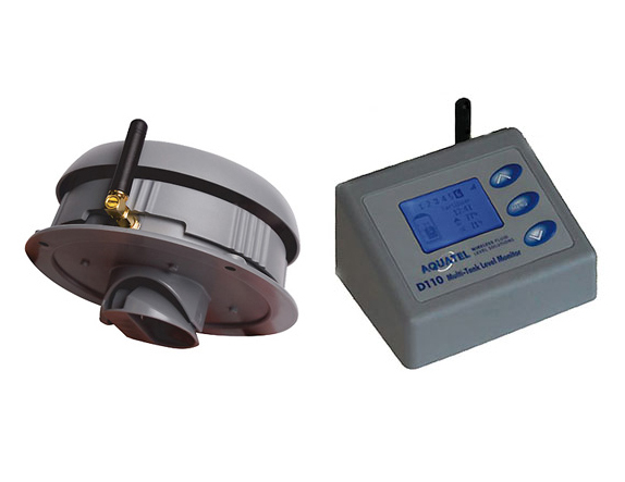 Aquatel paket med D110 Trådlöst Nivålarm & Nivåövervakare med en givare T110