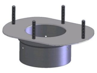 Montageplatta för ODEX 165 Leijonpumpen