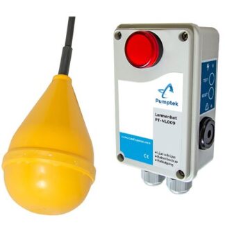 PUMPTEK HÖGNIVÅLARM 230V MED VIPPA