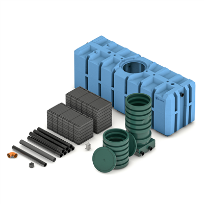 FANN INDRÄN PRO Ground bed WC+BDT 5pe EkoTreat