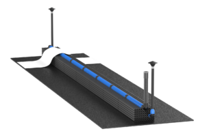 AC biomodulpaket med spridarplatta 16m2 WC