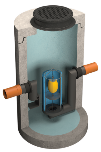 NIXOR oljeavskiljare 3/600 betong