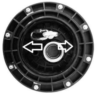 Foderrörs anslutning  110/40