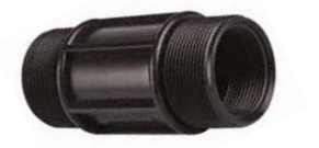 Nipple plastic male thread R32 x female thread R25