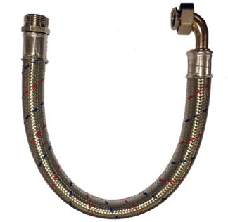 Anslutningsslang 25R rak, 25R vinkel längd 700mm