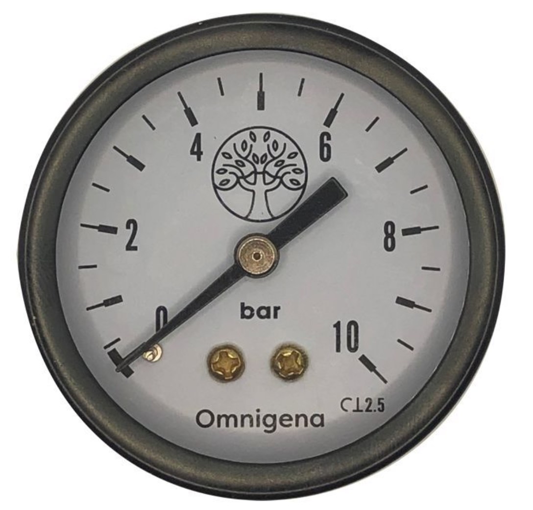 Manometer, tryckmätare 0-10bar