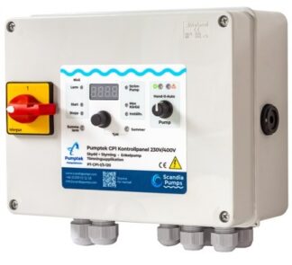 PUMPTEK PT-CP1 Kontrollpanel/automatikskåp
