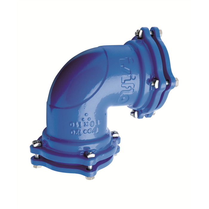 Isiflo 120 Angle coupling 90° 75x75