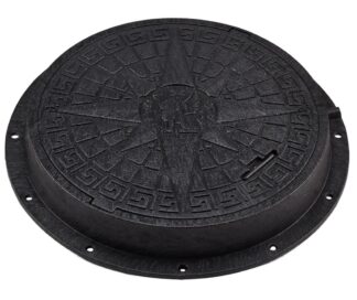 Brunnslock plast lättvikt 600/800mm, A15