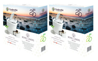 Cinderella Förbränningspåsar 2000st