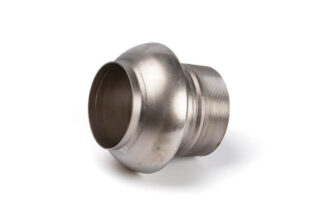 M42 Hankoppling av kardantyp med utvändig rörgänga, KVG 76x R80 aluminium