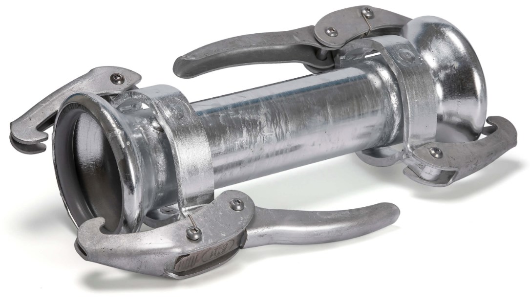 M42 transition piece with female couplings KK2M 102, GS, length 380mm