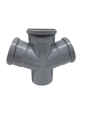 Branch pipe 110x110x110x68° 3 sleeve