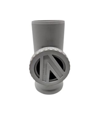 Cleaning tube with lid 110mm light gray/off-white