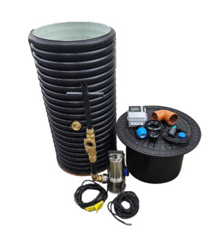 AC Pumpstation 175cm, WQ 50  Vortexpump  1-fas