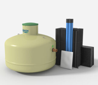 Baga Effektiv 2,2m³ paket biomoduler 16m2