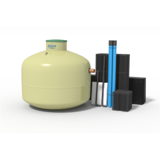 Baga Effektiv 3m³ paket biomoduler 16m2