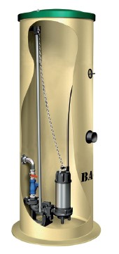 Baga Kompus 06-1 3-fas pumpstation