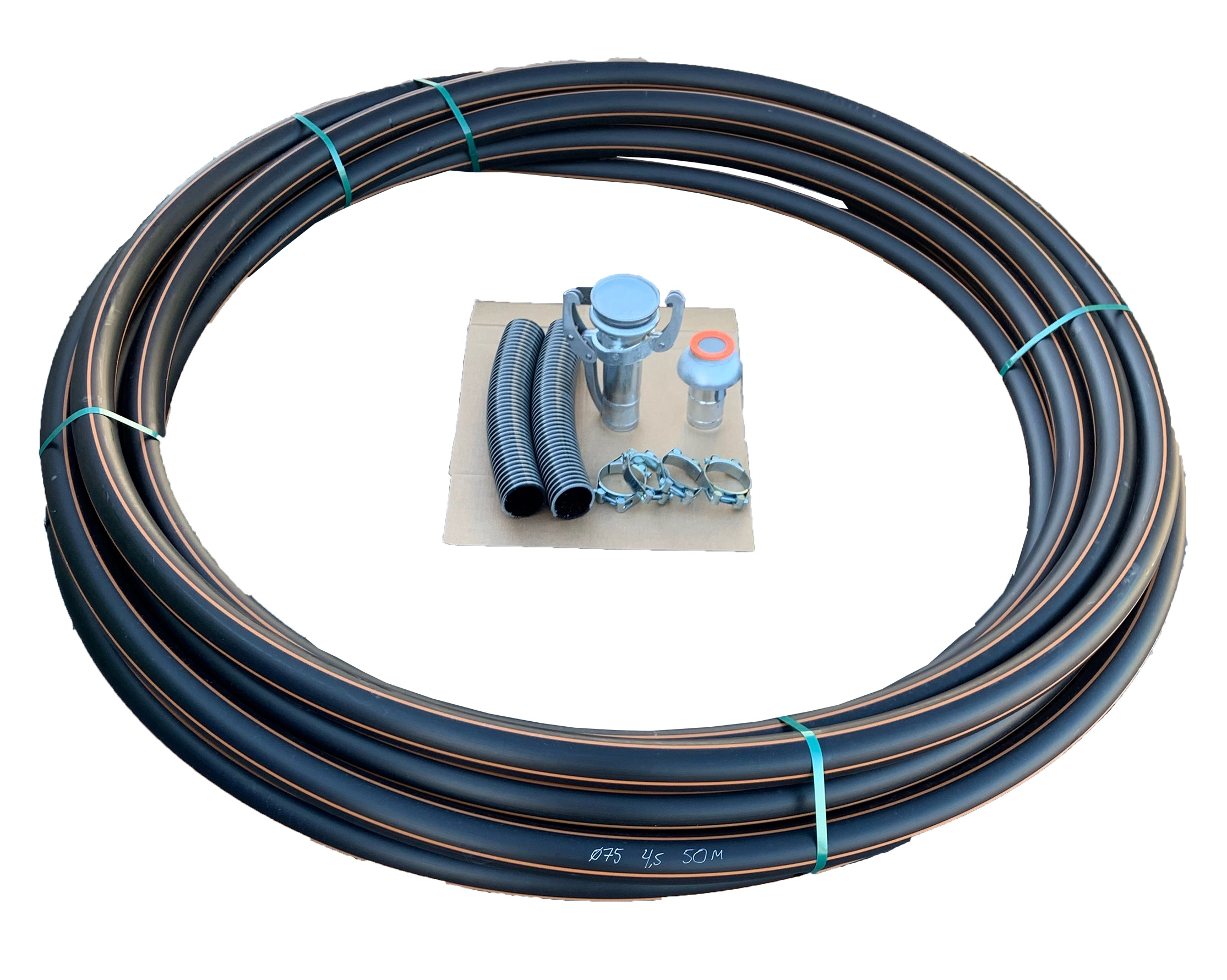 Sludge suction package for burial 100m