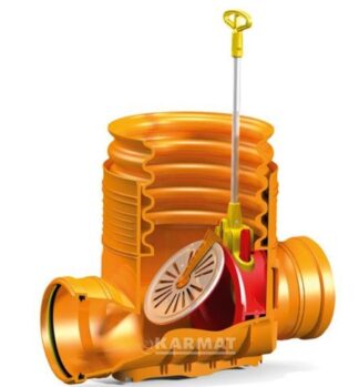 Backventilbrunn 200/400mm utan hals och lock