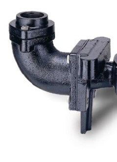 Rörböj 90? med fläns G 32 inv. gänga.