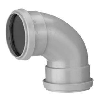 Bend 110x90° curved 2 sleeve