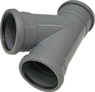 Branch pipe 75x75x45° 3 sleeve