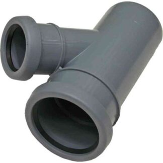 Branch pipe 75x50x45° 2 sleeve