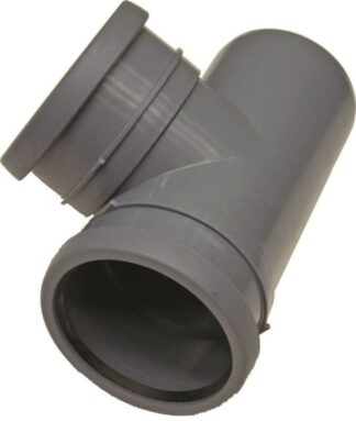 Branch pipe 75x75x90° 2 sleeve
