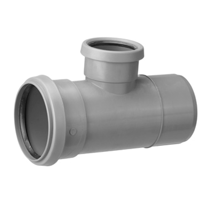 Branch pipe 110x75x90° 2 sleeve