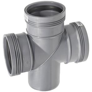 Branch pipe 110x110x110x90° 3 sleeve