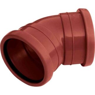 Ground bend 110x15° 2 sleeve