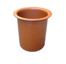 Teleskoprör med kant 315. H=750mm