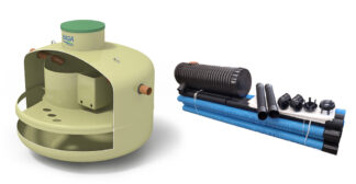 Baga 3m3 paket med infiltrationspaket 1 hushåll