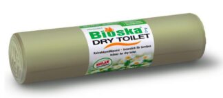 Freezer toilet bag 20 L, 15 pcs.