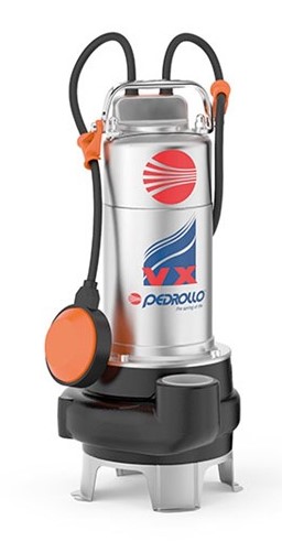 PEDROLLO VX 15/35, 1-fas 230volt, Vortex & friströmspump