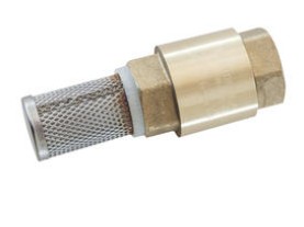 Brass bottom valve with brass cone 20