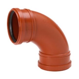 Ground bend 110x90° curved 2 sleeve