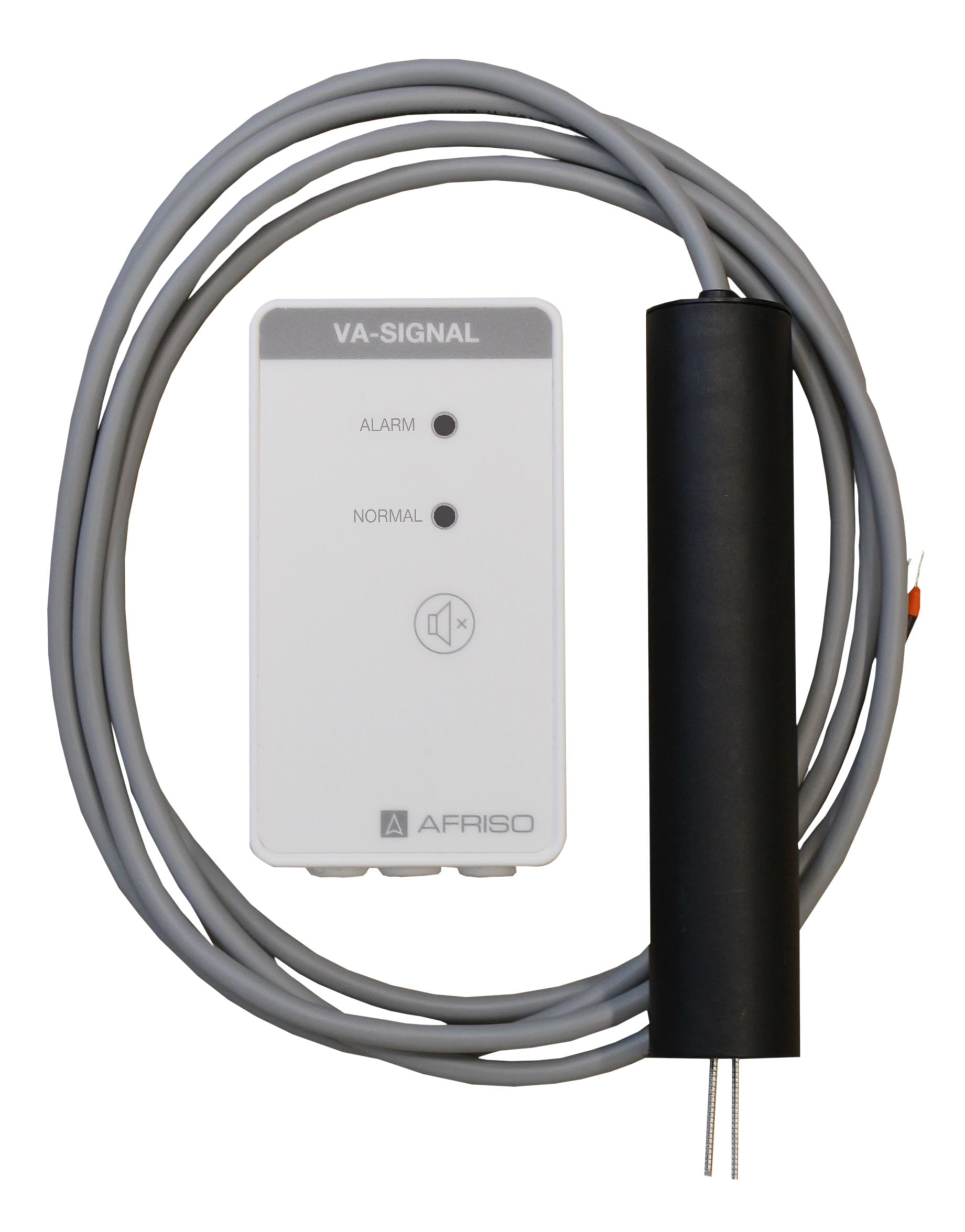 Afriso Nivålarm VA-Signal B2, 2 meter kabel, batteridrift