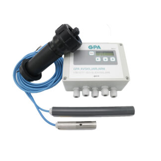 GPA larm, med en givare för fett eller oljeavskiljare