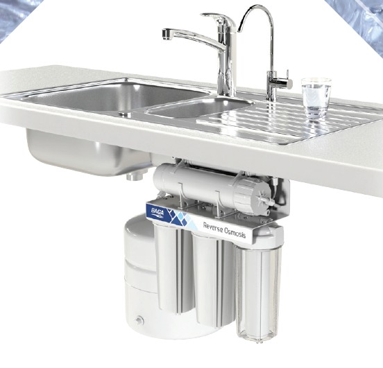 Aquarent RO-50 vattenfilter salt, flourid, uran, arsenik, nitrit, nitrat - Bild 2