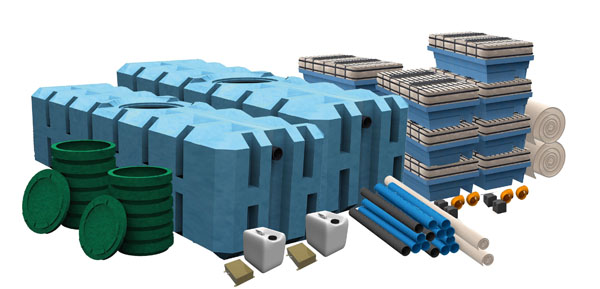 Fann IN-DRÄN Plus Infiltration 10, WC + BDT, hög skyddsnivå - Bild 2