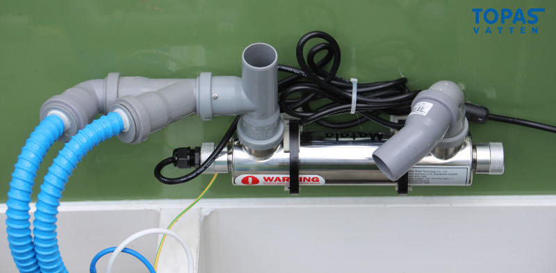 Topas 20 Efterbehandlingssteg 2, inbyggt sandfilter + UV - Bild 3