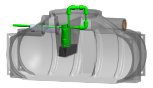 CPX Pumpkit för CPX slamavskiljare 1200 - Bild 3