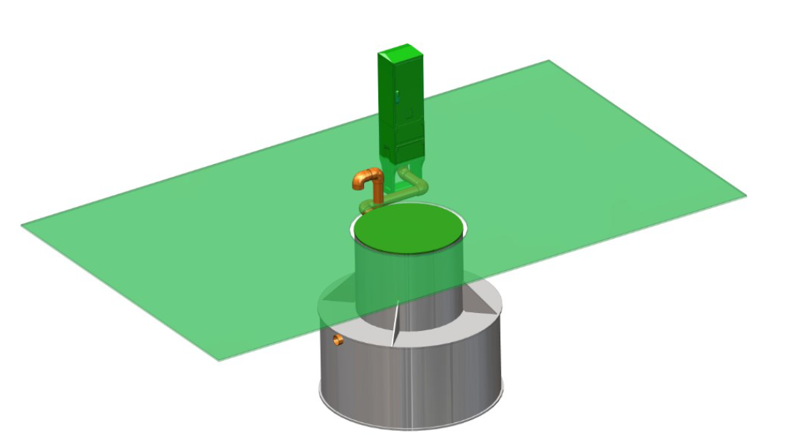Biokube Venus Kombi 10 PE för 2 hushåll - Bild 6