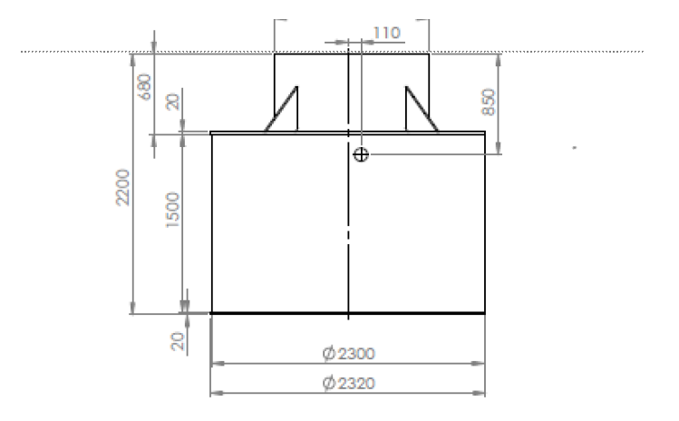Biokube Venus Kombi 10 PE för 2 hushåll - Bild 5